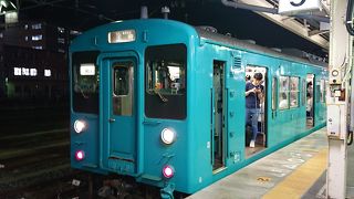 乗車したときは古い車両でした