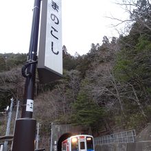 列車が到着しました！