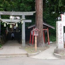 鳥居です