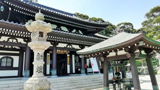 美しい境内　紫陽花を見ながら散策　長谷寺