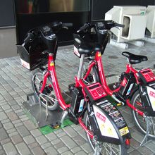 桑園駅の高架下にもポートがあります