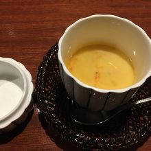 桜海老入りの茶わん蒸しもついていました
