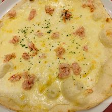 美味しかった～カニピザ…また 食べたい！