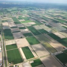 新千歳空港へ着陸態勢～