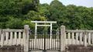 状態良好な前方後円墳