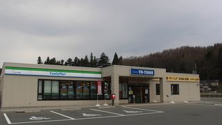 川内村唯一のコンビニです