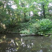 福島県の相馬家屋敷の庭園を利用した公園