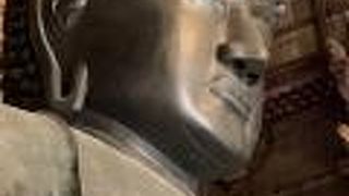 大仏様に逢う前に 自動で手の消毒！