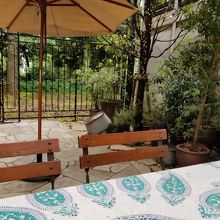 素敵なテラス席