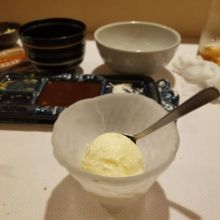 最後はアイスクリームもついて満足でした