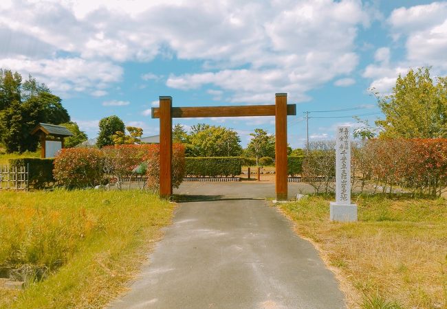 (タクロン公園)　千葉卓三郎の生誕場所に、記念公園として造られてあります