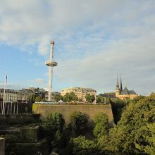 橋の上からの景色