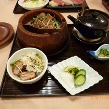 満足のセットメニュー