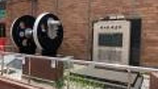 新橋駅前にある碑です