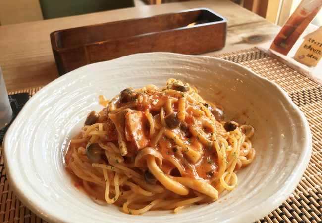 もちもちパスタが魅力的♪倉造りのカフェは幸手駅から徒歩5分