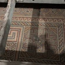 4世紀のモザイク床