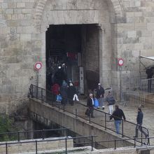 ダマスカス門入口