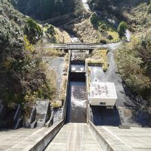 堤体からの風景