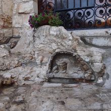 園の一角にあるモニュメント