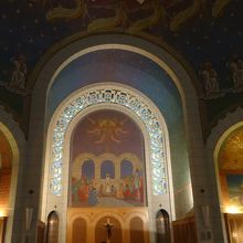 鶏鳴教会の礼拝堂