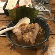 オススメはチャーシュー麺