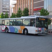 旭山動物園に行くときに乗るバス