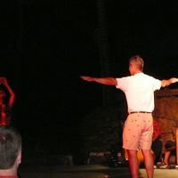 ダンスが上手くて最後の一人に選ばれた宿泊客