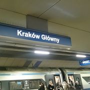 ワルシャワ中央駅より西欧化