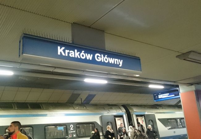 ワルシャワ中央駅より西欧化