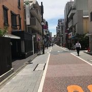 旧東海道の商店街