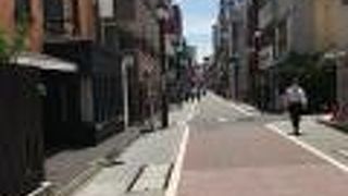 旧東海道の商店街