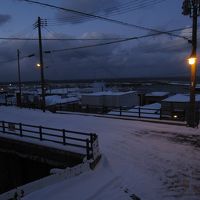 この辺は、冬季でも雪が少ないと大女将さんが言っていました。