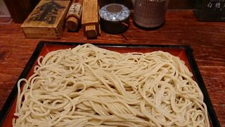 コスパの良いお蕎麦屋さん