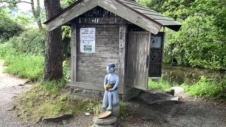 遠野のカッパが棲む小川