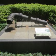 国内最古のガス管