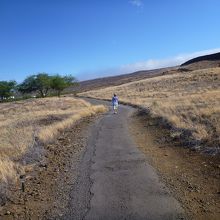 史跡は広々としています