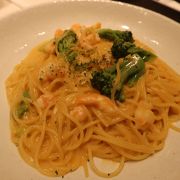 美味しいソースのパスタ