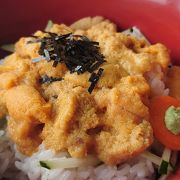 ミョウバンなしの生ウニ丼