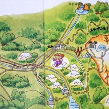 カルデラの位置