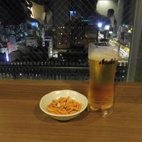 湯上り処でビール試飲