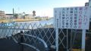 大きな川の流れです