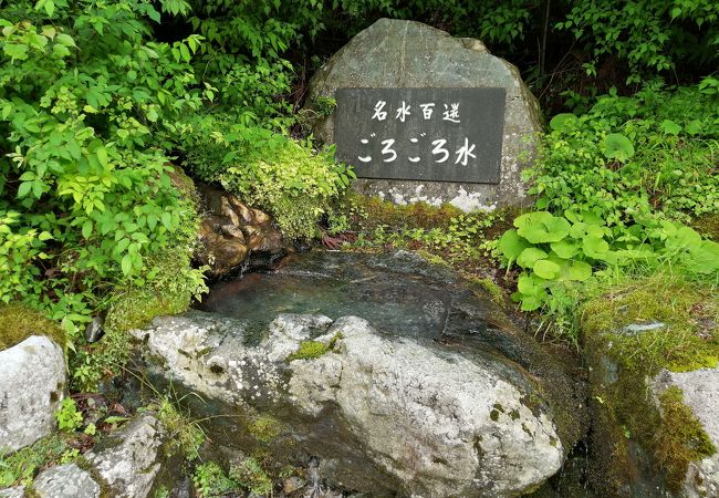 名水百選ごろごろ水