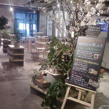 店内の様子です。