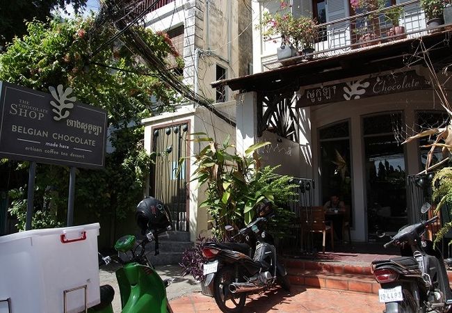 カンボジアらしいフレーバーのチョコレート