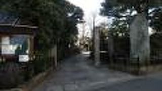 古い建築物が残る、古色床しいお寺