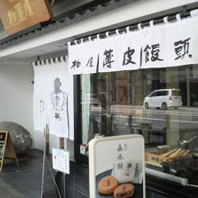 郡山駅西口近く、駅前商店街にあります。