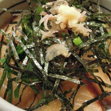 サワラを使った丼