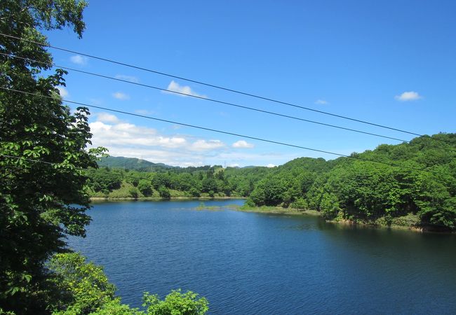 上流にピリカ湖