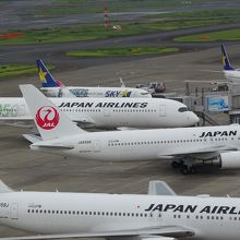 ＪＡＬ機がスタンバイ！