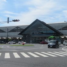 栃木駅の構内にあります